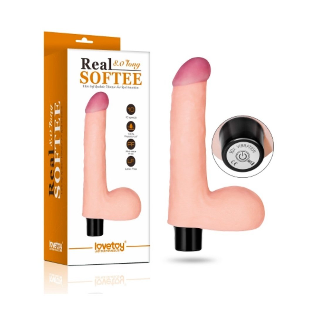 Dildo vibrador RealSoftee
